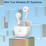 Casti Yesido (TWS18), Bluetooth V5.1, Half-In-ear Design, 220mAh, Type-C, Alb