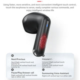 Casti Yesido (TWS19), with ENC, Touch Control, Bluetooth V5.3, LED Display, Half-In-ear Design, 470mAh, Negru