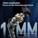 Casti Yesido (TWS25), with Microphone, Bluetooth V5.3, Touch Control, Half-In-ear Design, 250mAh, Negru