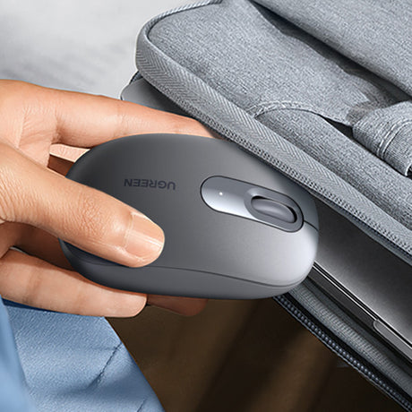 Tastatura/Mouse Ugreen Wireless Mouse MU105 (90669), 800/1200/1600/2400 DPI, Moonlight Gray