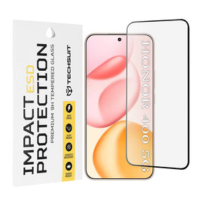 Folie de protectie Techsuit ESD Glass compatibil cu Honor 400, Negru