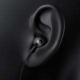 Casti Mcdodo Wired Earphones (HP-5830), Type-C, RGB Lighting, Aluminium Alloy, Nylon, DAC, In-Ear Design, 1.2m, Negru