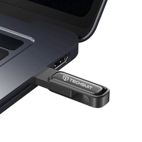 Stick de Memorie Techsuit THSM33 (THSM333128), 128GB, USB 3.0, Gri