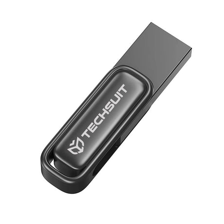 Stick de Memorie Techsuit THSM33 (THSM333128), 128GB, USB 3.0, Gri
