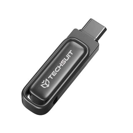 Stick de Memorie Techsuit THSM34 (THSM348128), 128GB, 100M/s, Gri