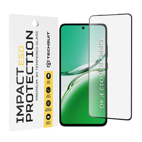Folie de protectie Techsuit ESD Glass compatibil cu Oppo Reno12 F 4G / Reno12 F 5G / Reno12 FS 4G / Reno12 FS 5G, Negru
