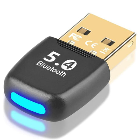 Adaptor Techsuit Bluetooth Dongle Adapter BlueJet (A20), for PC, Bluetooth 5.4, Plug&Play, EDR&BLE, Negru