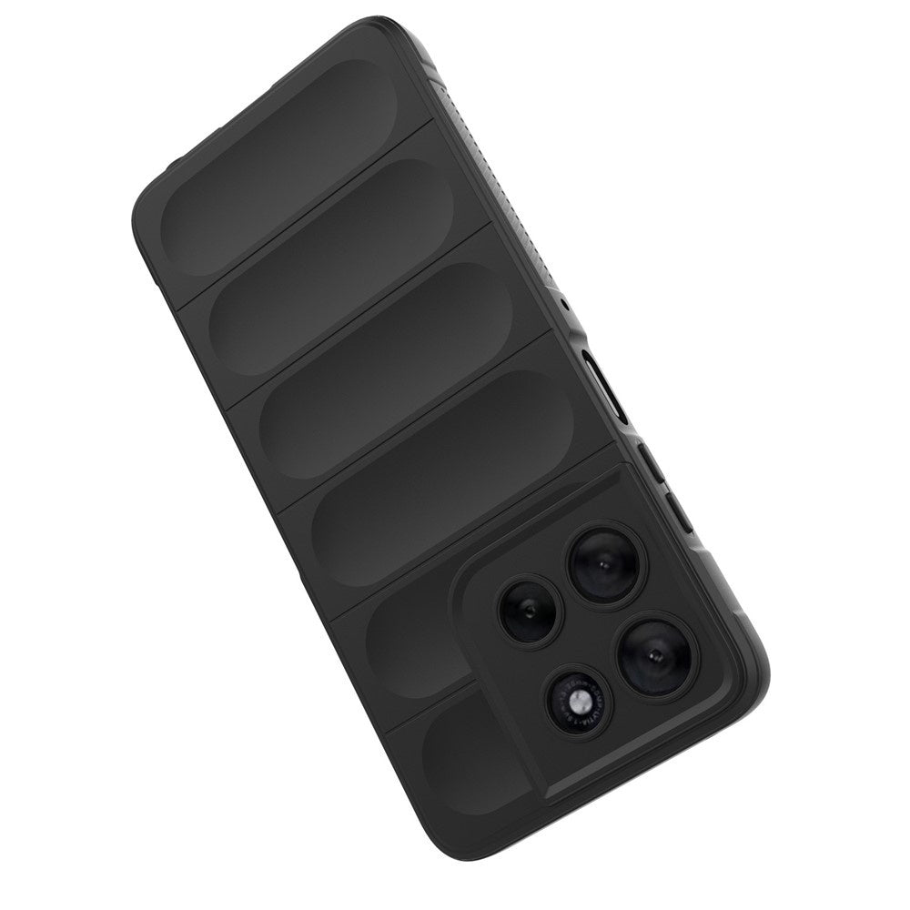 Husa de protectie Techsuit Magic Shield compatibil cu Motorola Moto G56, Negru