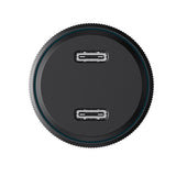 Incarcator Havit Car (CC2014), 2x Type-C, PD30W, 3A, PC, Aluminum Alloy, Negru