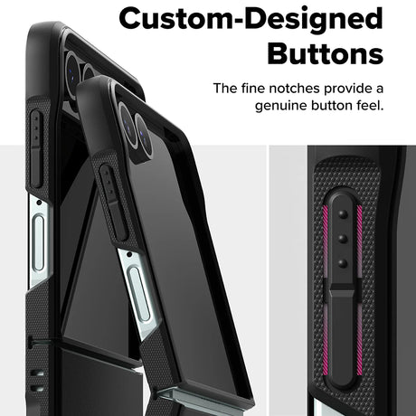 Husa de protectie Ringke Onyx compatibil cu Samsung Galaxy Z Flip7, Negru