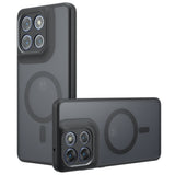 Husa de protectie Techsuit PureFrost MagSafe compatibil cu Motorola Moto G86 / G86 Power, Negru Mat