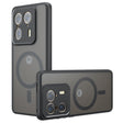 Husa de protectie Techsuit PureFrost MagSafe compatibil cu Motorola Edge 50 Ultra, Negru Mat