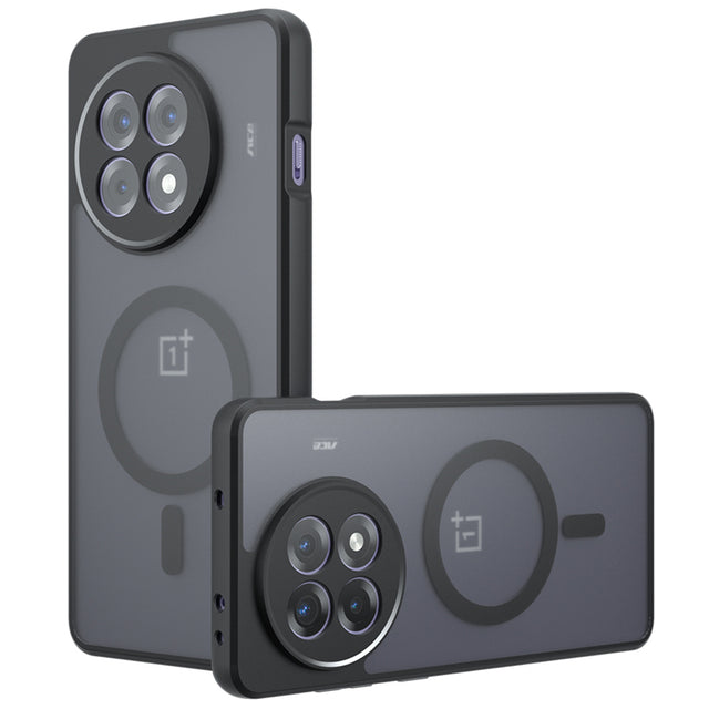 Husa de protectie Techsuit PureFrost MagSafe compatibil cu OnePlus 13R, Negru Mat
