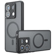 Husa de protectie Techsuit PureFrost MagSafe compatibil cu Xiaomi Redmi Note 13 Pro 5G / Poco X6, Negru Mat