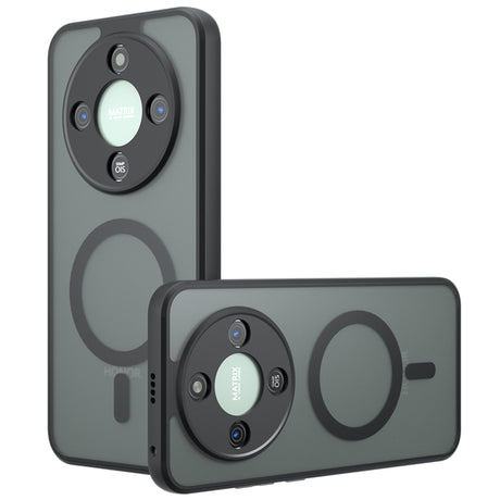 Husa de protectie Techsuit PureFrost MagSafe compatibil cu Honor Magic6 Lite, Negru Mat