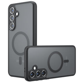 Husa de protectie Techsuit PureFrost MagSafe compatibil cu Samsung Galaxy S23 FE, Negru Mat