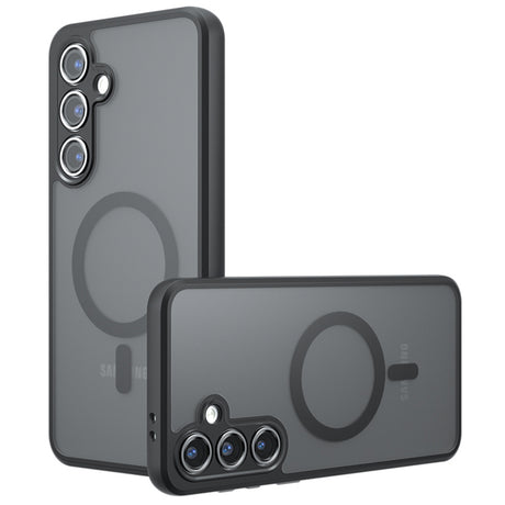 Husa de protectie Techsuit PureFrost MagSafe compatibil cu Samsung Galaxy S24, Negru Mat
