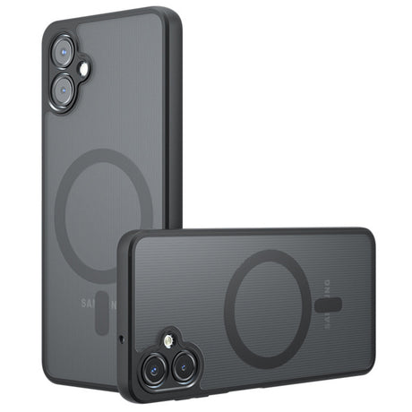 Husa de protectie Techsuit PureFrost MagSafe compatibil cu Samsung Galaxy A06, Negru Mat