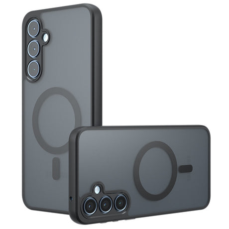 Husa de protectie Techsuit PureFrost MagSafe compatibil cu Samsung Galaxy A55 5G, Negru Mat
