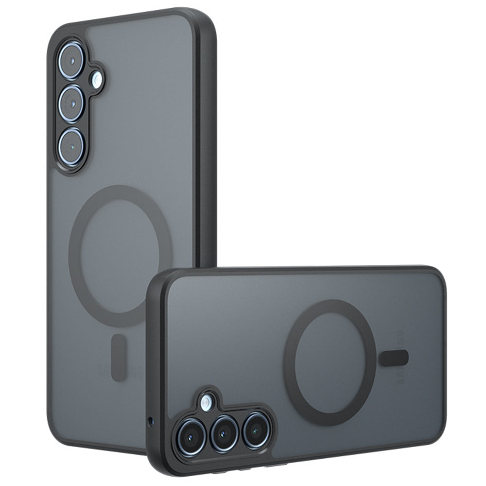 Husa de protectie Techsuit PureFrost MagSafe compatibil cu Samsung Galaxy A35 5G, Negru Frost