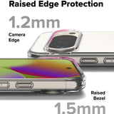 Husa de protectie Ringke Fusion compatibil cu Google Pixel 10 / 10 Pro, Transparent