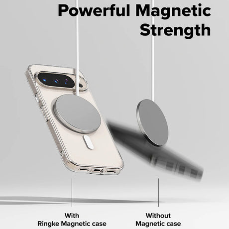 Husa de protectie Ringke Fusion MagSafe compatibil cu Google Pixel 10 / 10 Pro, Transparent