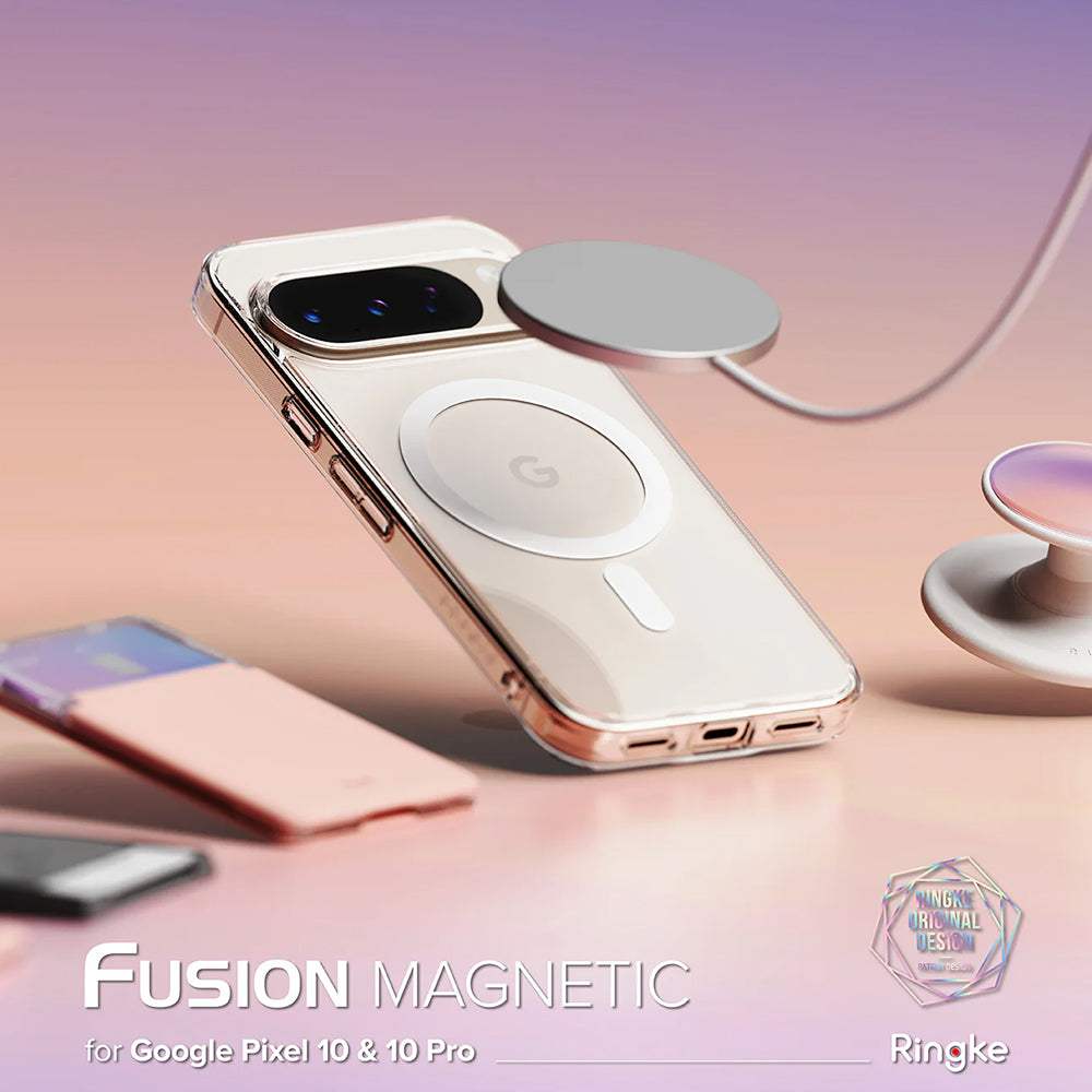 Husa de protectie Ringke Fusion MagSafe compatibil cu Google Pixel 10 / 10 Pro, Transparent