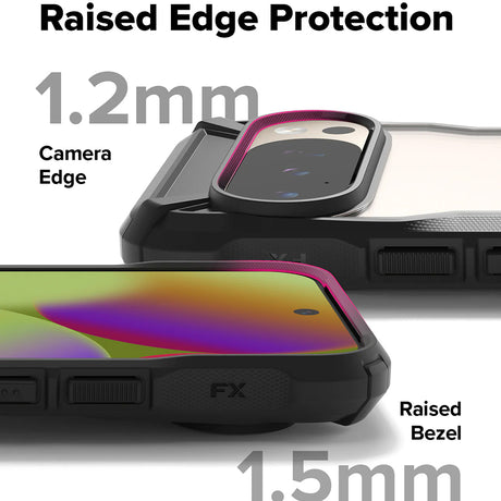 Husa de protectie Ringke Fusion X compatibil cu Google Pixel 10 / 10 Pro, Negru