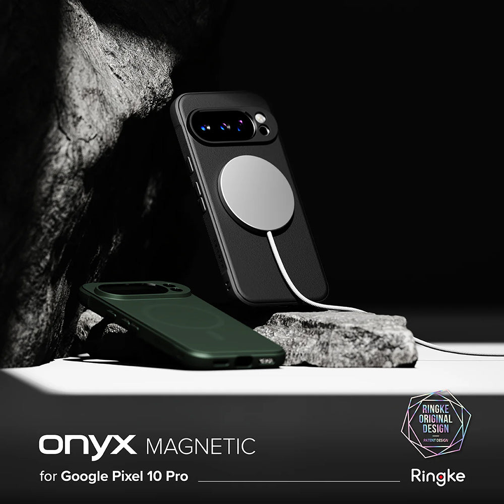 Ringke Onyx MagSafe husă verde închis pentru Google Pixel 10 Pro