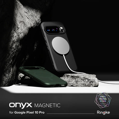 Husa de protectie Ringke Onyx MagSafe compatibil cu Google Pixel 10 Pro, Verde Inchis
