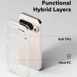 Husa de protectie Ringke Fusion compatibil cu Google Pixel 10 Pro XL, Transparent