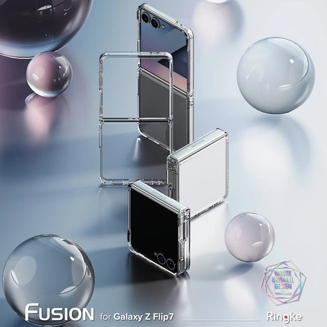 Husa de protectie Ringke Fusion compatibil cu Samsung Galaxy Z Flip7, Transparent