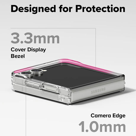 Husa de protectie Ringke Fusion MagSafe compatibil cu Samsung Galaxy Z Flip7, Transparent