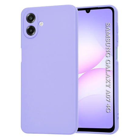 Husa de protectie Techsuit SoftFlex compatibil cu Samsung Galaxy A07 4G, Mov Deschis