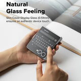 Folie pentru Samsung Galaxy Z Flip7 (set 2) - Ringke Cover Display Easy Slide Tempered Glass Pro - Clear