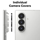 Folie de protectie Ringke Camera Lens Frame Glass (set de 2) compatibil cu Samsung Galaxy Z Fold7, Negru