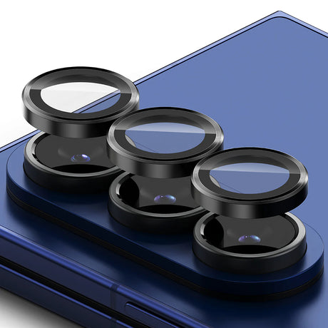 Ringke Camera Lens Frame Glass kameravédő fólia Samsung Galaxy Z Fold7 készülékhez, fekete