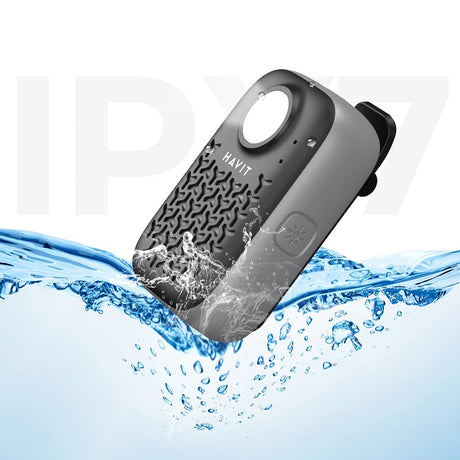Casti Havit Wireless Speaker (SK868BT), Bluetooth V5.4, 5W, 600mAh, IP67, TWS, Flashlight, Hands-free Calls, Type-C, Negru