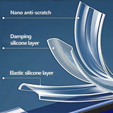 Husa de protectie Techsuit Shockproof Clear Silicone compatibil cu Oppo Reno14 F / Reno14 FS 5G, Transparent
