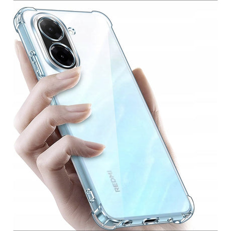 Husa de protectie Techsuit Shockproof Clear Silicone compatibil cu Xiaomi Redmi A5 4G (Regional), Transparent
