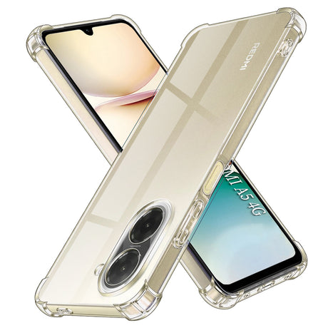 Husa de protectie Techsuit Shockproof Clear Silicone compatibil cu Xiaomi Redmi A5 4G (Regional), Transparent