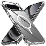 Husa de protectie Techsuit Shockproof Clear Silicone MagSafe compatibil cu Google Pixel 10 Pro XL, Transparent