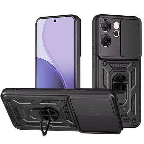Husa de protectie Techsuit CamShield Series compatibil cu Oppo Reno14 F / Reno14 FS 5G, Negru