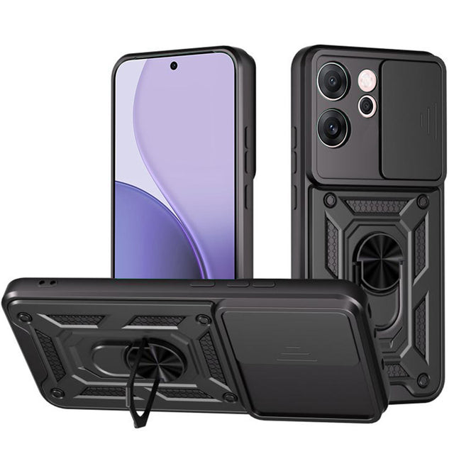 Husa de protectie Techsuit CamShield Series compatibil cu Oppo Reno14 F / Reno14 FS 5G, Negru
