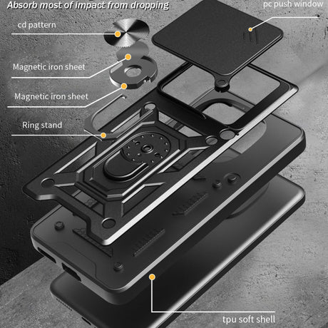 Husa de protectie Techsuit CamShield Series compatibil cu Nothing Phone (3), Negru