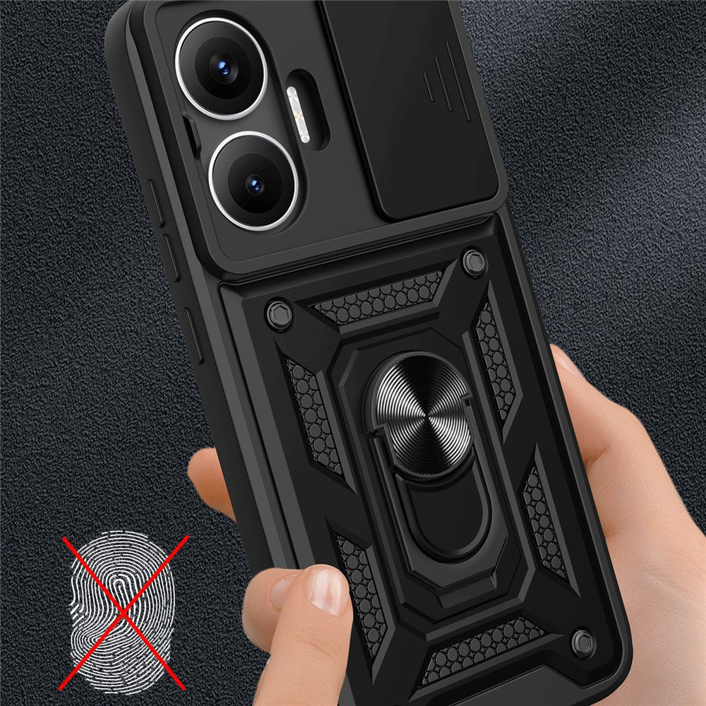 Husa de protectie Techsuit CamShield Series compatibil cu Xiaomi Poco F7, Negru