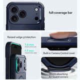 Husa de protectie ESR Cyber Halolock compatibil cu iPhone 17 Pro, Albastru