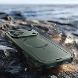 Husa de protectie ESR Cyber Halolock compatibil cu iPhone 17 Pro, Verde