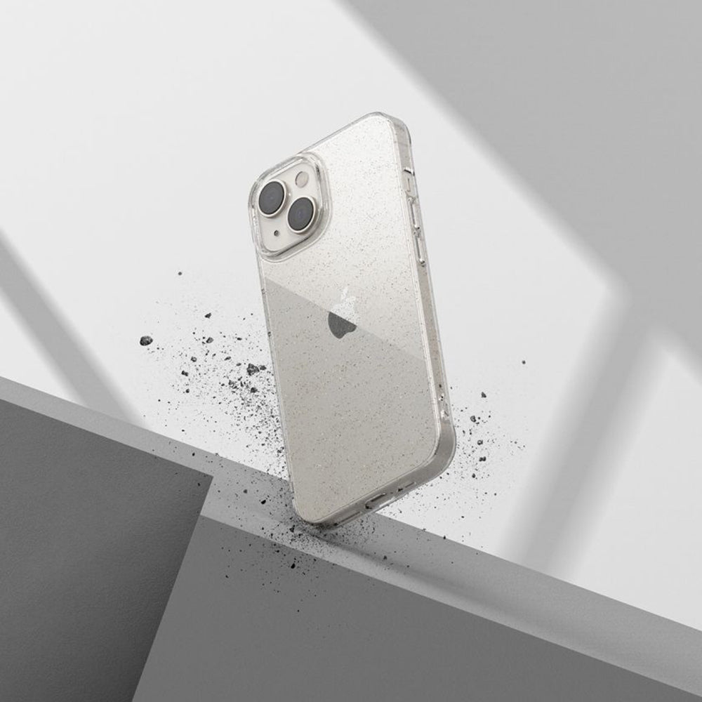 Husa de protectie Techsuit SparkleSkin Series compatibil cu iPhone 17, Transparent