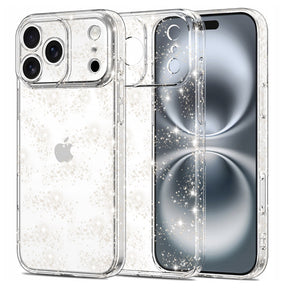 Husa de protectie Techsuit SparkleSkin Series compatibil cu iPhone 17 Pro, Transparent